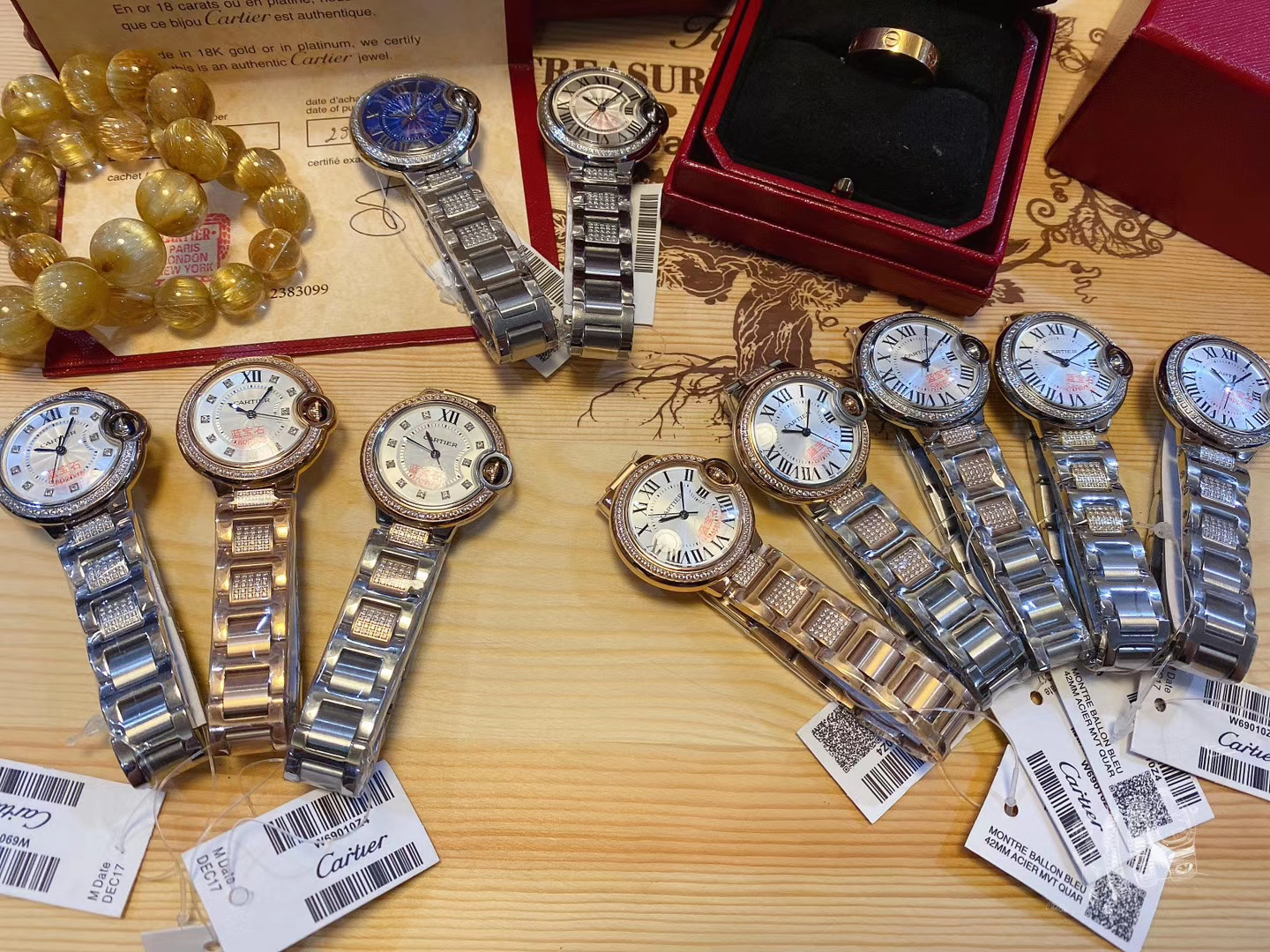 Cartier replica watch wholesale 25070903