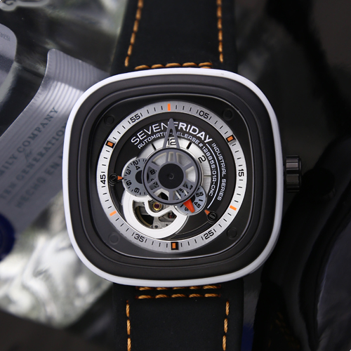 七个星期五sevenfriday机械表 白圈 KW厂